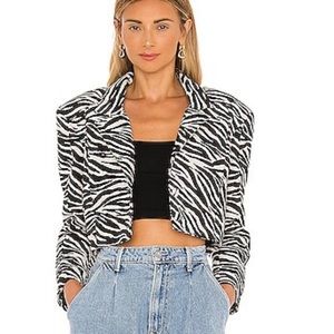 For love & lemons Josie cropped jacket